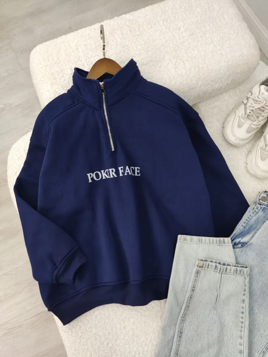 بلوز نیم زیپ ترنم